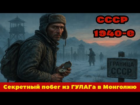 Видео: ГУЛАГ. Живым из лагеря не уходили… но он ушёл. Побег в Монголию из сталинского ада