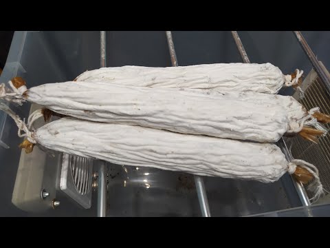 Видео: САЛЯМИ с белой плесенью, в домашних условиях.