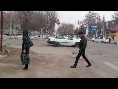 Видео: Город Сырдарья , Центральная улица