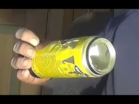 Видео: Ловушка для крыс из пивной банки.