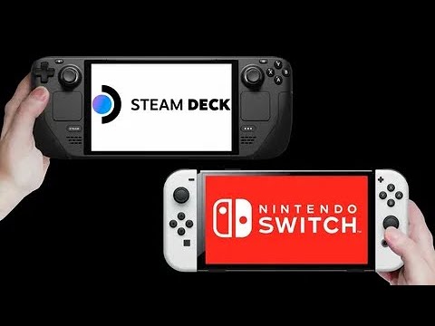 Видео: Steam Deck Oled vs Switch Oled… Сравнение Ведьмак 3…