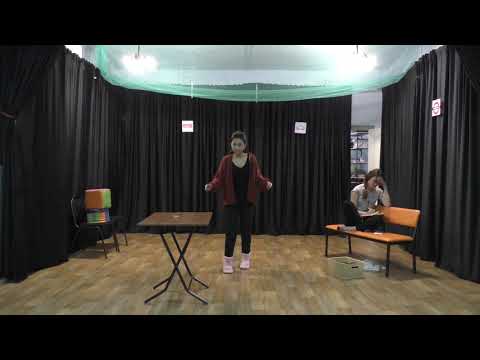 Видео: Этюд "сломанный каблук". Актерское мастерство в АМД