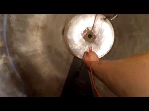 Видео: Нанесение разметки литража на стенки ПВК.