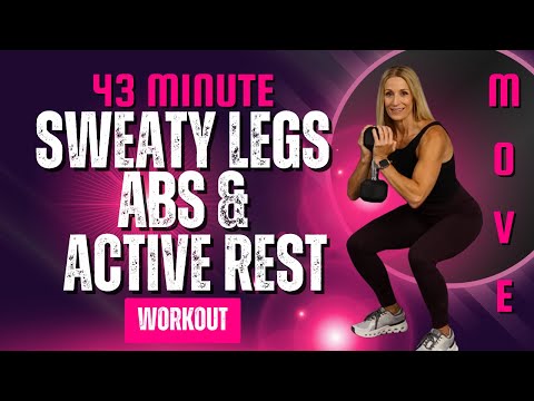 Видео: 43 минуты для потных ног, пресса и активного отдыха
