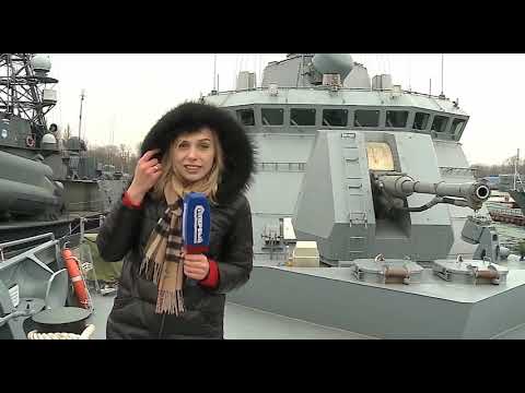 Видео: Подшефный корабль «Мытищи»