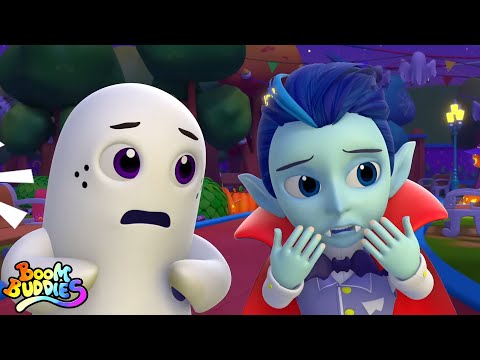 Видео: Ніч Хелловіну, п'ять маленьких монстрів + більше пісні з мультфільму