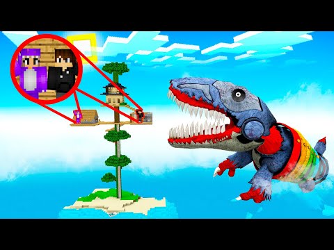 Видео: КСИЛОЗАВР НАПАЛ НА НАШ ДОМ НА ДЕРЕВЕ В МАЙНКРАФТ! ЕНОТИК XYLOSAURUS MINECRAFT