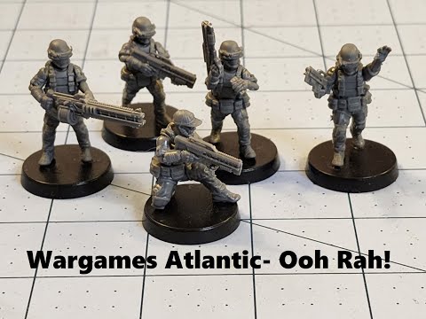 Видео: Wargames Atlantic — Ура! Пехота будущего!