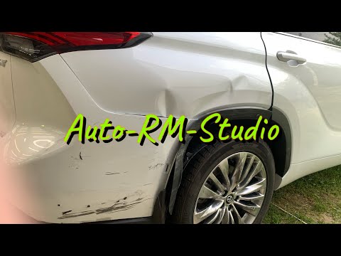 Видео: HIGHLANDER крыло и бампер 