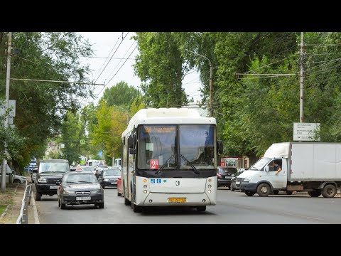 Видео: НефАЗ-5299-30-31 АУ 247 64 Маршрут №9Б город Саратов 