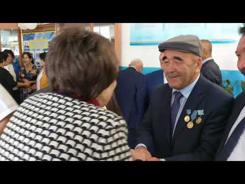 Видео: Встреча гостей в Первомайской средней школе. Первомаевка 6.10.18г.