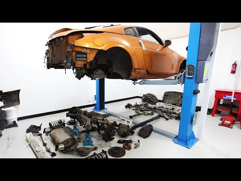 Видео: Защита от ржавчины Nissan 350Z, часть 1
