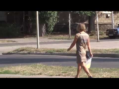 Видео: Центральная улица г  Желтые Воды