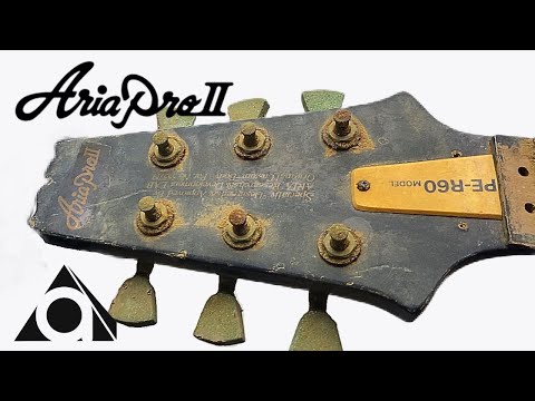 Видео: Восстановил ржавую японскую гитару.