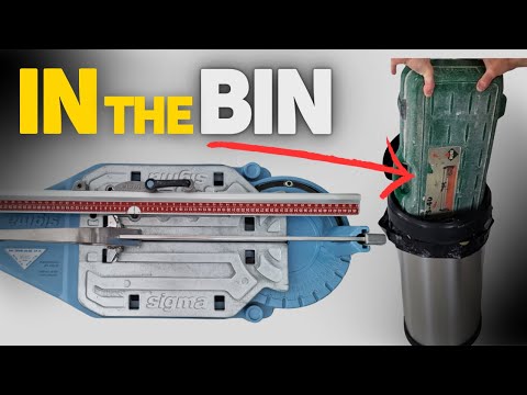 Видео: Плиткорез Sigma | Лучший ручной плиткорез