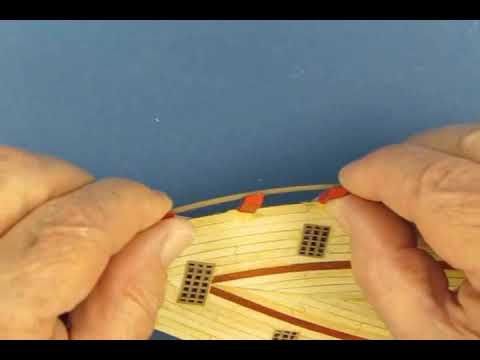 Видео: Судомоделизм. Технология Хьюберта Сикарда. clip171