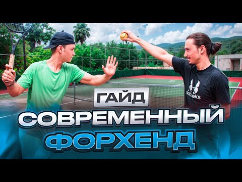 Видео: «Программирование удара» ФОРХЕНД 2024 — пошаговый алгоритм! Modern tennis forehand.