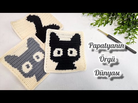 Видео: Мотив кота, который все ищут в Pinterest / подробное построение