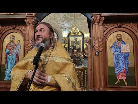 Видео: Неделя 20-я по Пятидесятнице, Иверской иконы Б. Матери. Иерей Андрей Струцкий.  Дранда. 26.10.2025