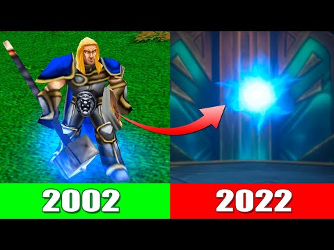 Видео: КАК МЕНЯЛСЯ АРТАС (КОРОЛЬ-ЛИЧ) ИЗ WARCRAFT