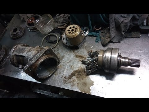 Видео: Ремонт гидромотора 310.3.112 пневмостроймашина. 89109621944