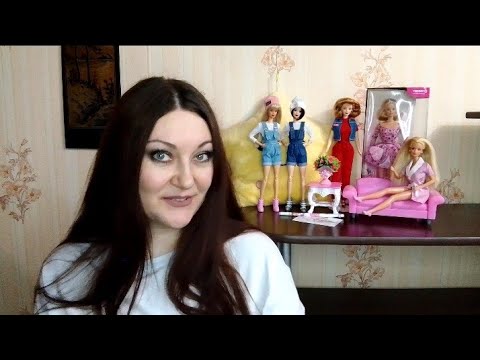 Видео: Маковки моей коллекции barbie и их вторые половинки #barbie #doll #collection #mattel #unboxing