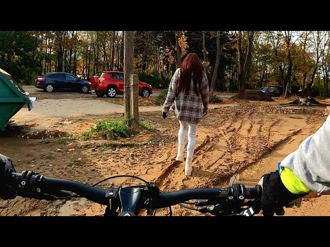 Видео: Налаживаю тактильный контакт! ВЕЛОПОКАТУШКА #73