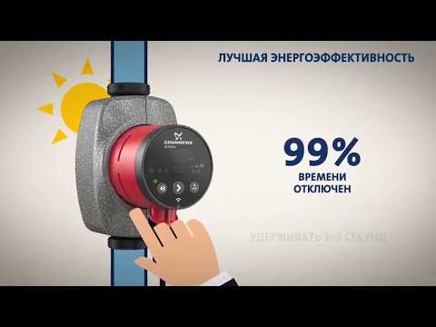 Видео: Циркуляционный насос GRUNDFOS ALPHA2 – особенности и преимущества