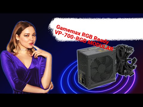 Видео: НИКС Компьютерный Супермаркет: видео про Блок питания Gamemax RGB Ready VP-700-RGB MODULAR 700 Вт