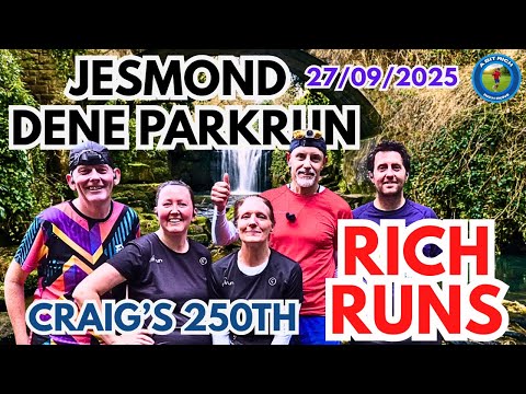 Видео: RICH RUNS - PARKRUN ДЖЕСМОНД ДИН - 27.09.2025 - 250-Й PARKRUN КРЕЙГА