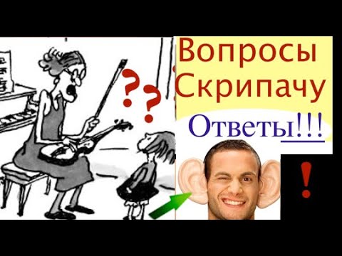 Видео: Вопросы Скрипачу! Ответы ! Это пригодится))