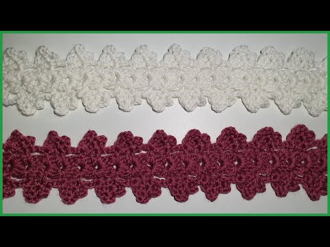 Видео: ЛЕНТОЧНОЕ КРУЖЕВО. Вязание крючком для начинающих / Ribbon Lace Crochet