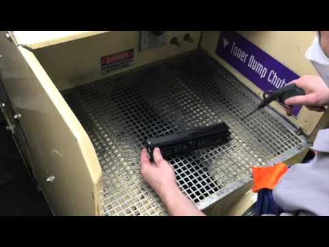 Видео: Заправка картриджа CF400A, CF401A, CF402A, CF403A (HP 201A) HP CLJ Pro M252