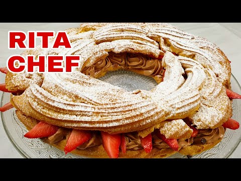 Видео: ⭐РЕЦЕПТ ПАРИЖ-БРЕСТ🇮🇹РИТА ШЕФ-ПОВАР⭐PARIS-BREST CAKE.