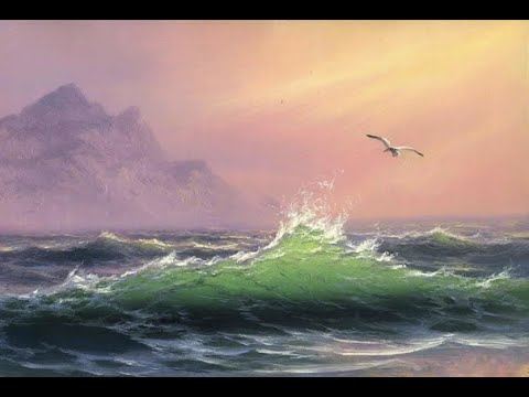 Видео: Как рисовать море. Получите 50 уроков в описании ролика.
