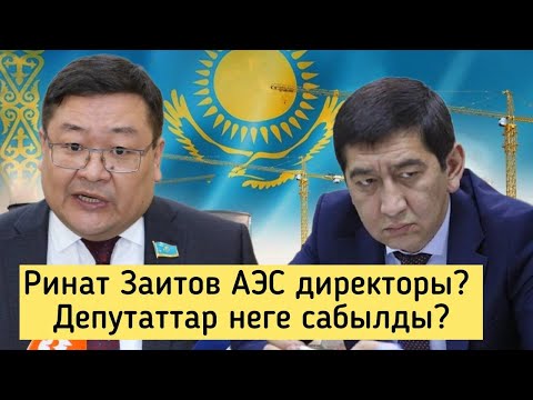 Видео: Назарбаевтың жемқоры ашық кірісті. Ринат Заитов АЭС салуды ашық қолдады. Депутаттар неге жүгірді?