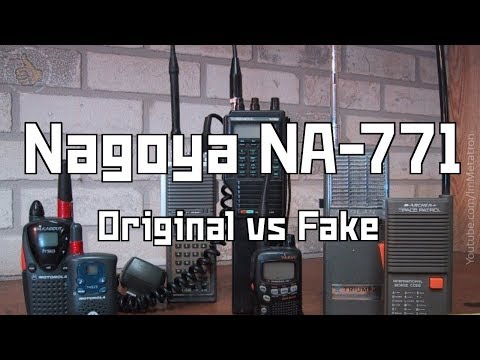 Видео: Антенна Nagoya NA-771 ОРИГИНАЛ и ПОДДЕЛКА - ОБЗОР