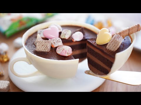 Видео: Рецепт супер большого шоколадного торта TeaCup 🍫☕