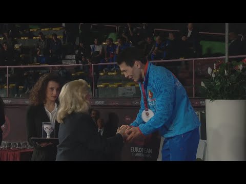 Видео: Рим. ЧЕ 2020! Нюргун Скрябин. 65 кг.