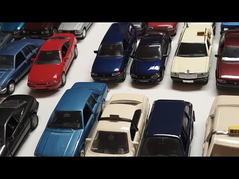 Видео: 1:43 Упаковка Schabak Gama Volkswagen Opel BMW Mercedes