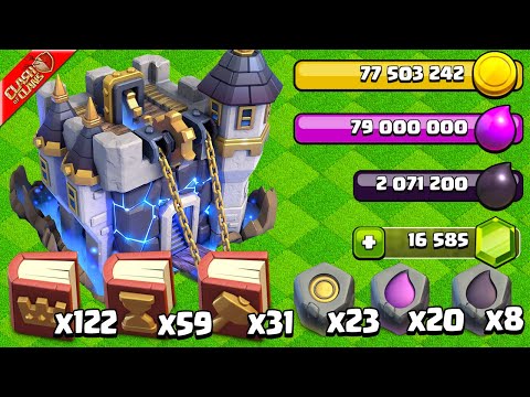 Видео: БЕЗУМНЫЕ РАСХОДЫ И АКЦИЯ НА УЛУЧШЕНИЯ TH18! (Clash of Clans)