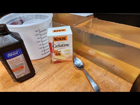 Видео: Как приготовить баллистический желатин