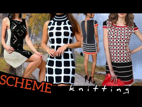 Видео: СХЕМЫ ВЯЗАНИЯ на 3 шикарных летних платья. KNITTING PATTERNS for 3 chic summer dresses.