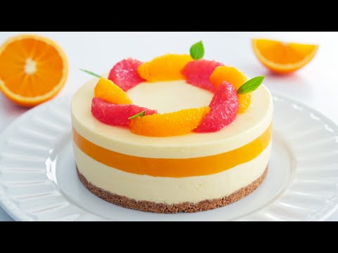 Видео: 🍊🍊 【No Bake】 Апельсиновый муссовый торт