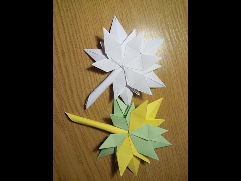 Видео: Осенний листик оригами. Autumn leaf origami