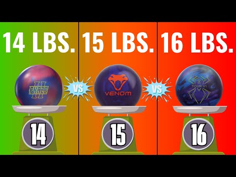 Видео: Шары для боулинга весом 14, 15 и 16 фунтов: в чем РЕАЛЬНАЯ разница?