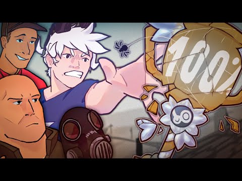 Видео: Невозможные 100% Достижений в Team Fortress 2
