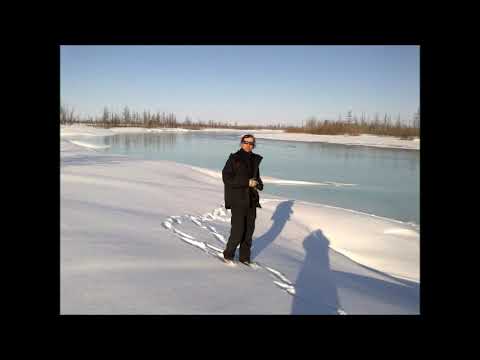 Видео: Норильск и окрестности. 2013.04.20-23.  р. Имангда.