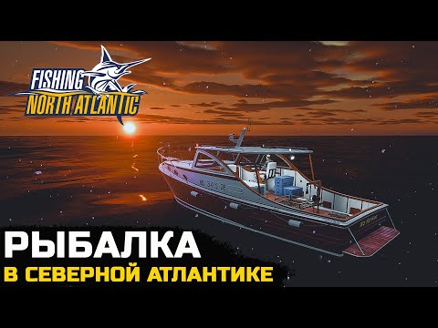 Видео: УЕХАЛ НА РЫБАЛКУ В СЕВЕРНУЮ АТЛАНТИКУ - Fishing North Atlantic №1