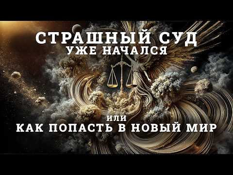 Видео: СТРАШНЫЙ СУД УЖЕ НАЧАЛСЯ. Как перейти в новый мир? Будет ли жатва или апокалипсис?